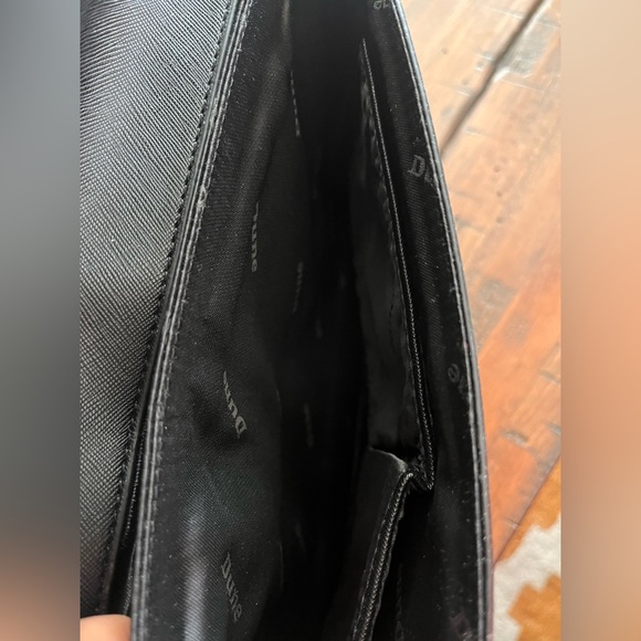 DUNE London Black Oversized Clutch - Picture 10 of 10